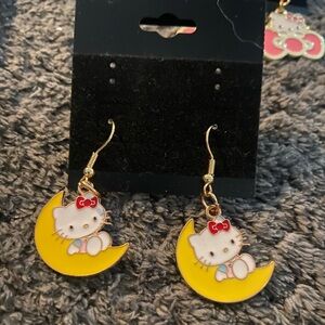 Hello kitty handmade earrings (pick one)